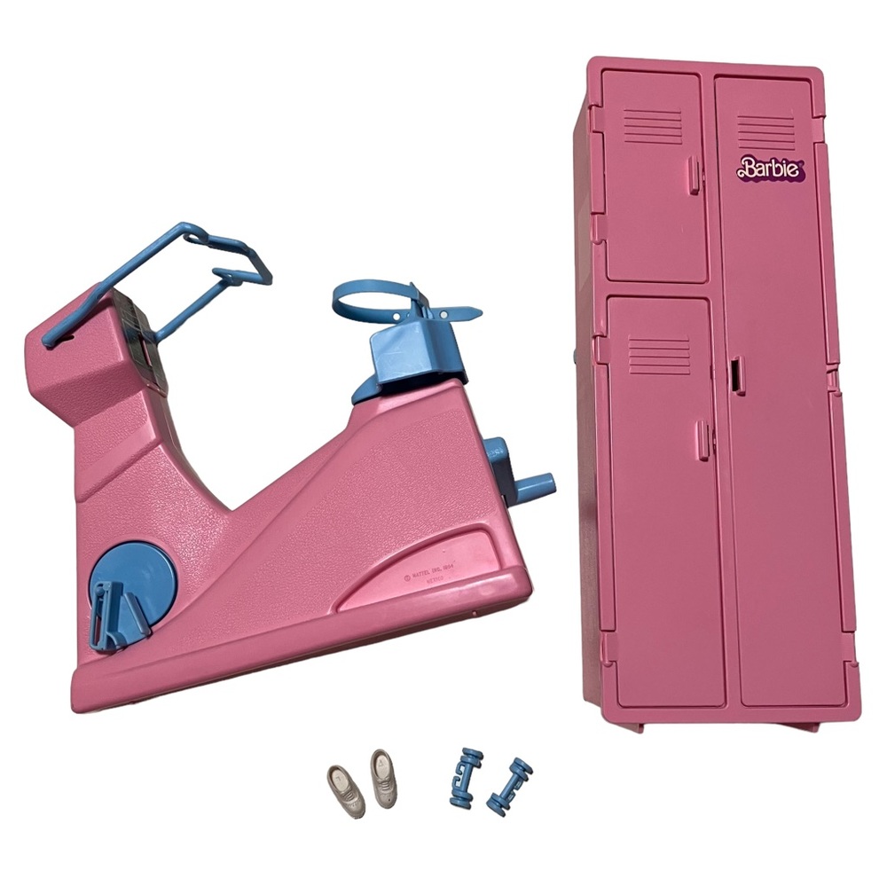Vintage 1984 Barbie Workout Center Mattel # 7975 Replacement Parts